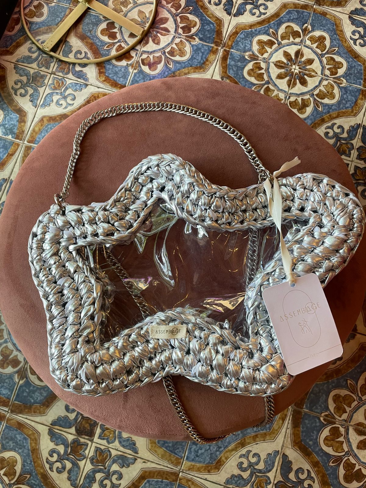 Bolso estrella Plateada "Lisa"