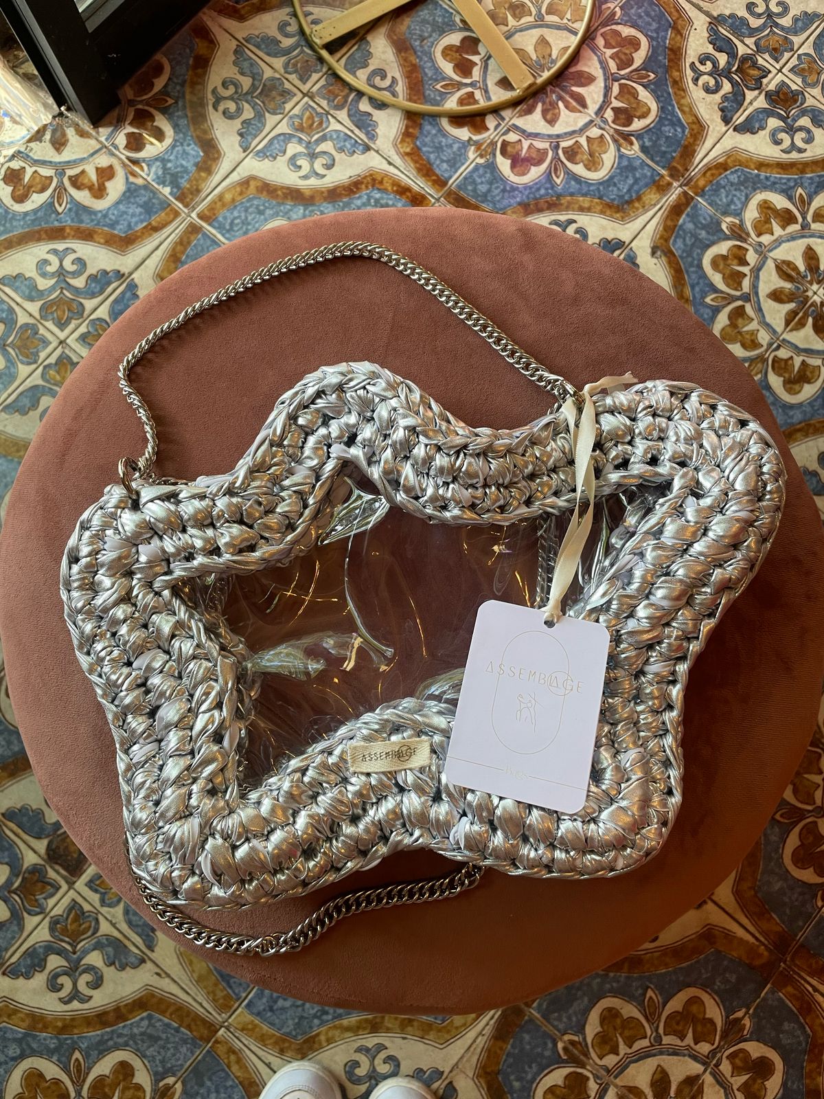 Bolso estrella Plateada "Lisa"
