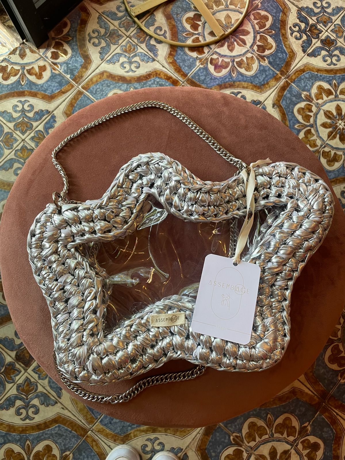 Bolso estrella Plateada "Lisa"
