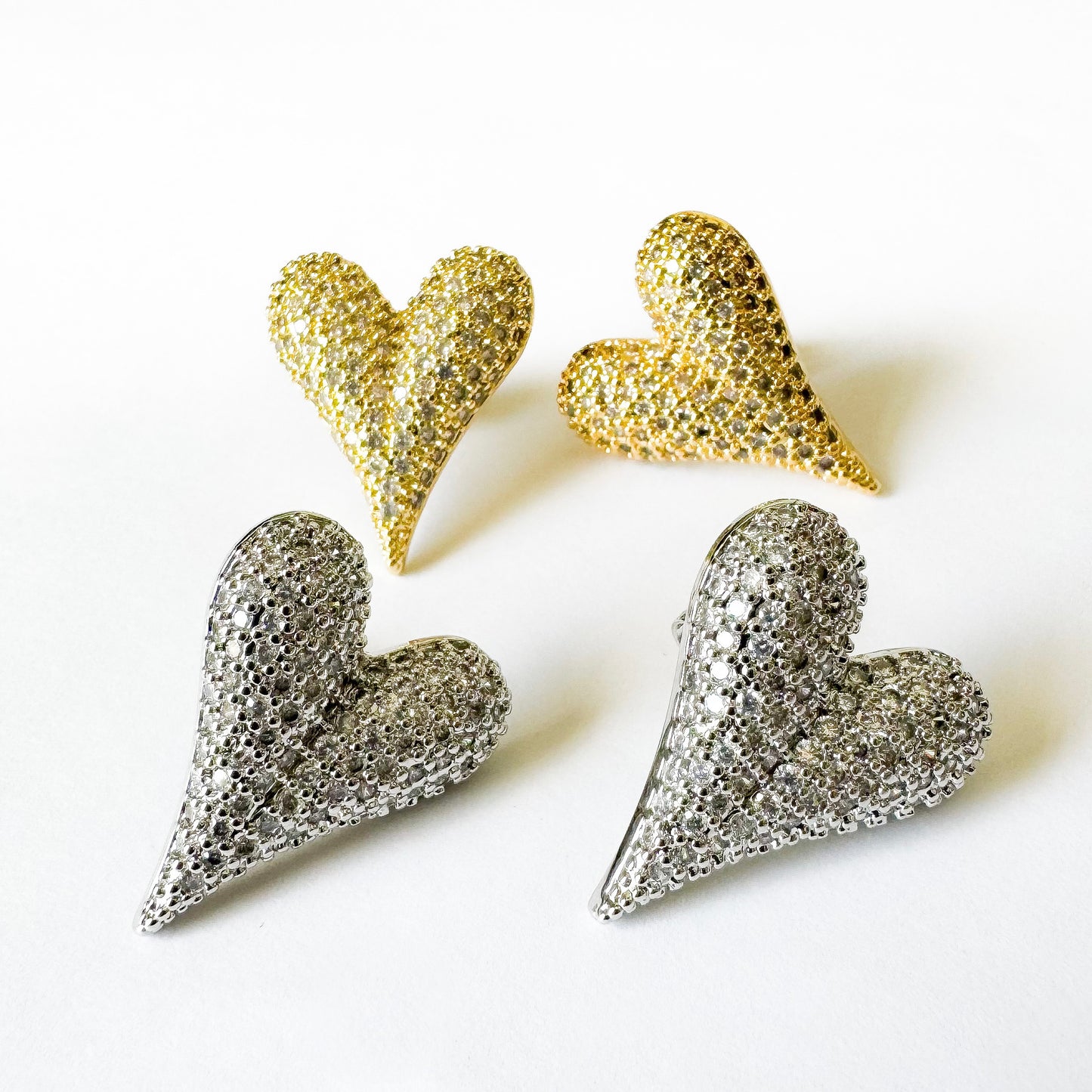 Aretes corazón