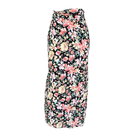 Falda Wrap flores grandes