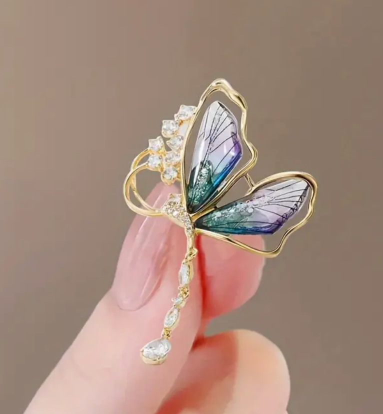 Broche mariposa