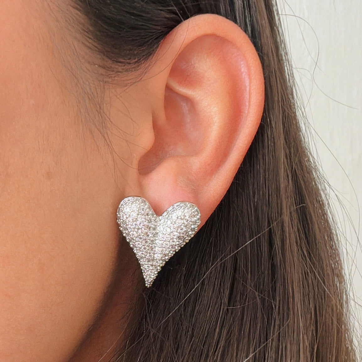 Aretes corazón