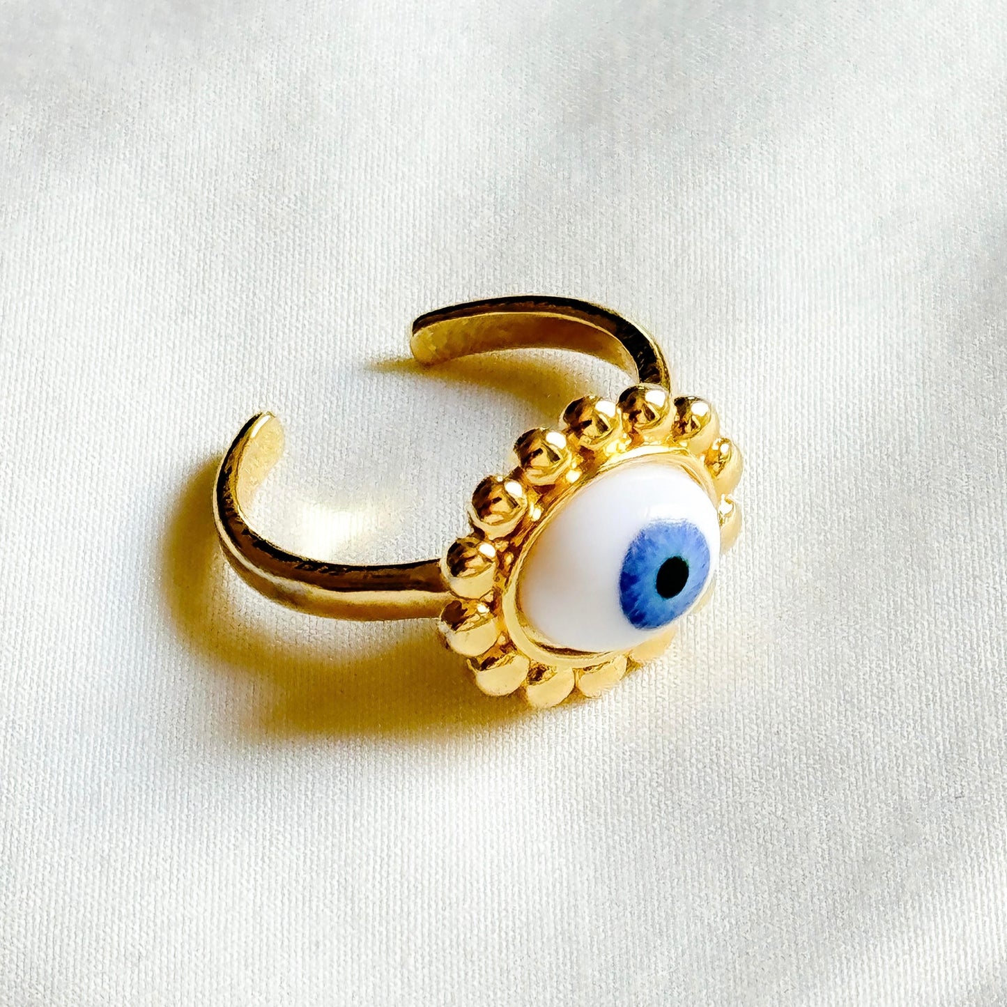 Anillo Ojo bolitas